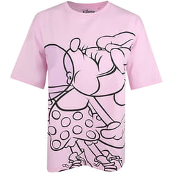 Disney - T-shirt - Femme (Rose clair)