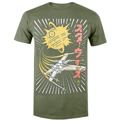 Star Wars - T-shirt REBEL ATTACK - Homme (Vert kaki)