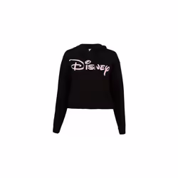 Disney - Sweat court à capuche - Femme (Noir)