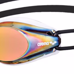 Arena - Lunettes de natation TRACKS - Adulte - Taille unique (Blanc / Cuivre / Noir)