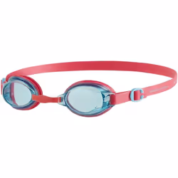 Speedo - Lunettes de natation JET - Enfant - Taille unique (Rose foncé / Bleu ciel)