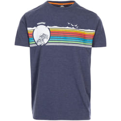 Trespass - T-shirt LAKEHOUSE - Homme (Bleu marine Chiné)