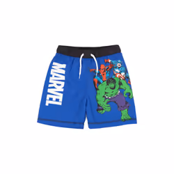 Marvel - Short de bain - Garçon (Bleu / Vert / Noir)