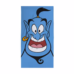 Aladdin - Serviette (Bleu / Noir / Blanc)