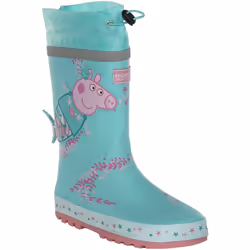 Regatta - Bottes de pluie PUDDLE - Enfant (Bleu ciel)