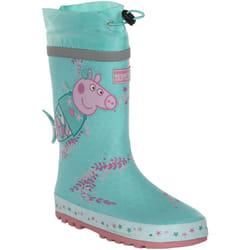 Regatta - Bottes de pluie PUDDLE - Enfant (Bleu ciel)
