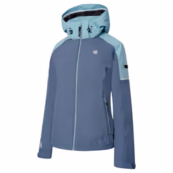 Dare 2B - Blouson de ski ENLIVEN - Femme (Gris bleu / Vert sarcelle)