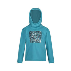 Regatta - Sweat à capuche HIGHTON - Enfant (Bleu clair vif)