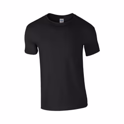 Gildan - T-shirt manches courtes SOFTSTYLE - Homme (Noir)