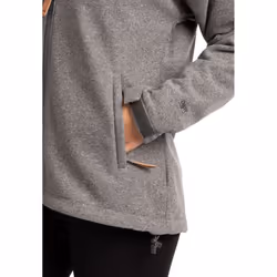 Trespass - Veste ROSA - Femme (Gris foncé Chiné)