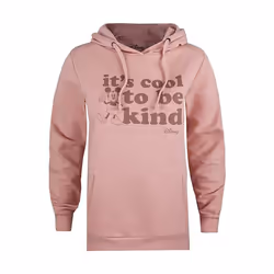 Disney - Sweat à capuche ITS COOL TO BE KIND - Femme (Rose pâle)