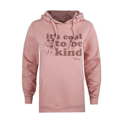 Disney - Sweat à capuche ITS COOL TO BE KIND - Femme (Rose pâle)