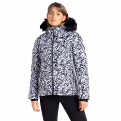 Dare 2B - Blouson de ski GLAMORIZE - Femme (Noir / Blanc)