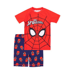 Spider-Man - Maillot de bain anti-UV - Garçon (Rouge / Bleu)