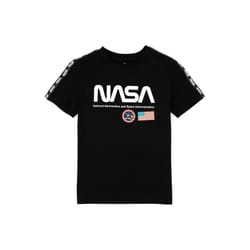NASA - T-shirt - Enfant (Noir / Blanc)
