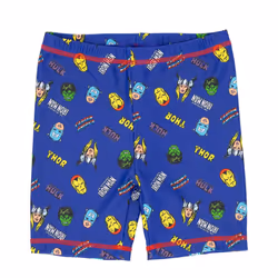 Marvel - Maillot de bain anti-UV SUPERHERO - Garçon (Bleu / Blanc)