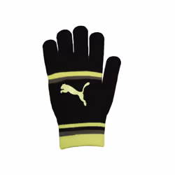 Puma - Gants - Femme (Noir / Jaune fluo)