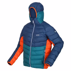 Regatta - Doudoune HARROCK - Homme (Bleu marine clair / Sarcelle)