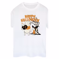 Disney - T-shirt HAPPY HALLOWEEN - Femme (Blanc)