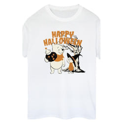 Disney - T-shirt HAPPY HALLOWEEN - Femme (Blanc)