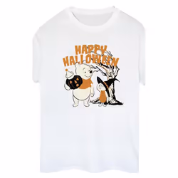 Disney - T-shirt HAPPY HALLOWEEN - Femme (Blanc)
