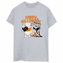 Disney - T-shirt HAPPY HALLOWEEN - Femme (Gris chiné)