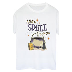 Disney - T-shirt HOCUS POCUS SPELL ON YOU - Femme (Blanc)