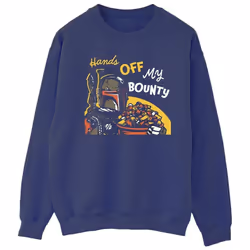 Star Wars - Sweat HANDS OFF MY BOUNTY - Homme (Bleu marine)
