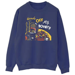 Star Wars - Sweat HANDS OFF MY BOUNTY - Homme (Bleu marine)