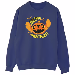 Disney - Sweat WICKED MISCHIEF - Homme (Bleu marine)