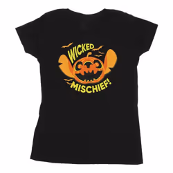 Disney - T-shirt WICKED MISCHIEF - Femme (Noir)