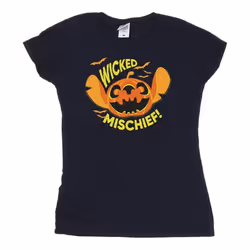 Disney - T-shirt WICKED MISCHIEF - Femme (Bleu marine)