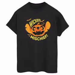 Disney - T-shirt WICKED MISCHIEF - Femme (Noir)
