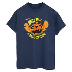 Disney - T-shirt WICKED MISCHIEF - Femme (Bleu marine)