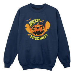 Disney - Sweat WICKED MISCHIEF - Garçon (Bleu marine)