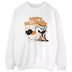 Disney - Sweat HAPPY HALLOWEEN - Homme (Blanc)