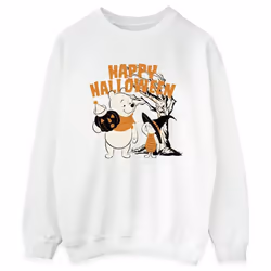 Disney - Sweat HAPPY HALLOWEEN - Femme (Blanc)