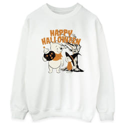 Disney - Sweat HAPPY HALLOWEEN - Femme (Blanc)