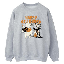 Disney - Sweat HAPPY HALLOWEEN - Femme (Gris chiné)