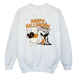 Disney - Sweat HAPPY HALLOWEEN - Fille (Blanc)
