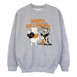 Disney - Sweat HAPPY HALLOWEEN - Fille (Gris chiné)