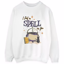Disney - Sweat HOCUS POCUS SPELL ON YOU - Homme (Blanc)