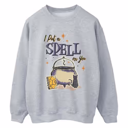 Disney - Sweat HOCUS POCUS SPELL ON YOU - Femme (Gris chiné)