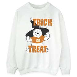 Disney - Sweat TRICK OR TREAT - Femme (Blanc)