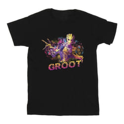Marvel - T-shirt GUARDIANS OF THE GALAXY - Homme (Noir)
