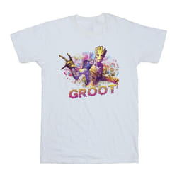 Marvel - T-shirt GUARDIANS OF THE GALAXY - Homme (Blanc)