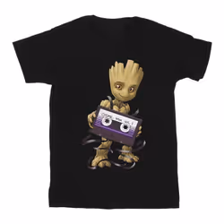 Marvel - T-shirt GUARDIANS OF THE GALAXY - Homme (Noir)