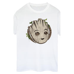 Marvel - T-shirt AM GROOT - Femme (Blanc)