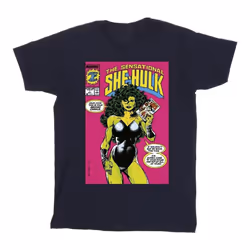 Marvel - T-shirt SHE-HULK: ATTORNEY AT LAW SECOND CHANCE - Homme (Bleu marine)