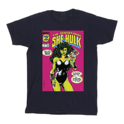 Marvel - T-shirt SHE-HULK: ATTORNEY AT LAW SECOND CHANCE - Homme (Bleu marine)